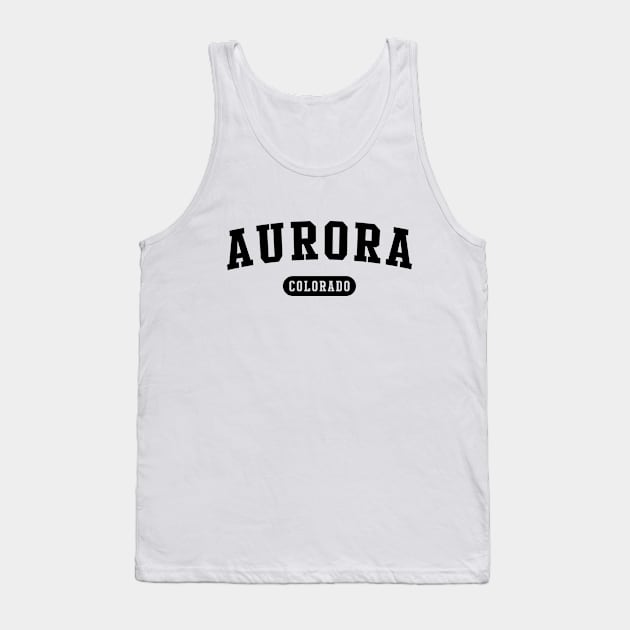 Aurora, CO Tank Top by Novel_Designs